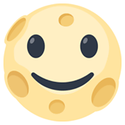Emoji 🌝 Faccina Luna Piena su Facebook 2.1.