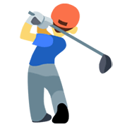 Emoji 🏌️ Persona Che Gioca A Golf su Facebook 2.1.