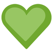 Emoji 💚 Cuore Verde su Facebook 2.1.