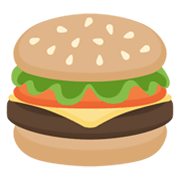 Émoji 🍔 Hamburger sur Facebook 2.1.