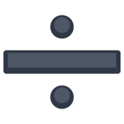 Emoji ➗ Simbolo Della Divisione su Facebook 2.1.