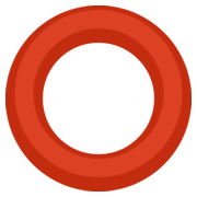 Emoji ⭕ Cerchio su Facebook 2.1.