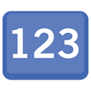 🔢 Emoji Eingabesymbol Zahlen Facebook 2.1.