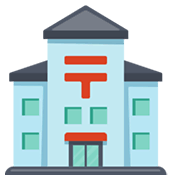 🏣 Emoji japanisches Postgebäude Facebook 2.1.