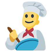 Emoji 👨‍🍳 Cuoco su Facebook 2.1.