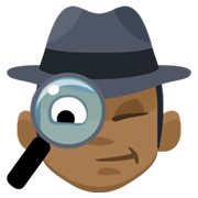 🕵🏾‍♂️ Emoji Detektiv: mitteldunkle Hautfarbe Facebook 2.1.