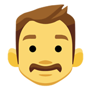 Emoji 👨 Uomo su Facebook 2.1.