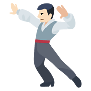 🕺🏻 Emoji Hombre Bailando: Tono De Piel Claro en Facebook 2.1.