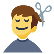 💇‍♂️ Emoji Homem Cortando O Cabelo na Facebook 2.1.