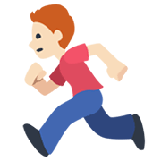 Emoji 🏃🏻‍♂️ Uomo Che Corre: Carnagione Chiara su Facebook 2.1.
