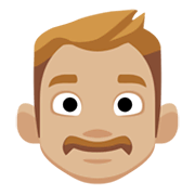 👨🏼 Emoji Mann: mittelhelle Hautfarbe Facebook 2.1.