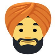 Emoji 👳‍♂️ Uomo Con Turbante su Facebook 2.1.