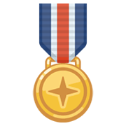 Emoji 🎖️ Medaglia Militare su Facebook 2.1.