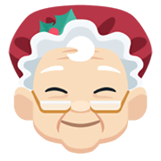 Emoji 🤶🏻 Mamma Natale: Carnagione Chiara su Facebook 2.1.