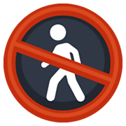 🚷 Emoji Proibida A Passagem De Pedestres na Facebook 2.1.