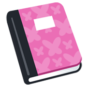 📔 Emoji Notizbuch mit dekorativem Einband Facebook 2.1.