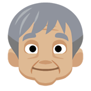 🧓🏼 Emoji Persona Adulta Madura: Tono De Piel Claro Medio en Facebook 2.1.