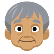 🧓🏽 Emoji älterer Erwachsener: mittlere Hautfarbe Facebook 2.1.