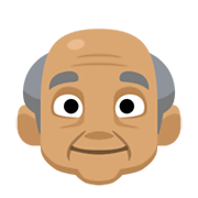 👴🏽 Emoji älterer Mann: mittlere Hautfarbe Facebook 2.1.