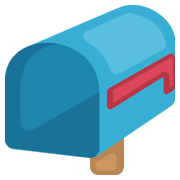 📭 Emoji offener Briefkasten ohne Post Facebook 2.1.