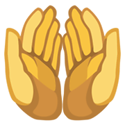 Emoji 🤲 Mani Unite In Alto su Facebook 2.1.