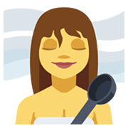 Emoji 🧖 Persona In Sauna su Facebook 2.1.