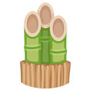 Emoji 🎍 Bambù Decorato su Facebook 2.1.