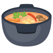 🍲 Emoji Topf mit Essen Facebook 2.1.