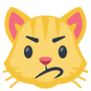 Emoji 😾 Gatto Imbronciato su Facebook 2.1.