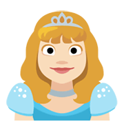 👸🏻 Emoji Princesa: Tono De Piel Claro en Facebook 2.1.