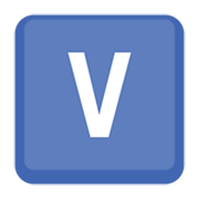 Emoji 🇻 Lettera simbolo indicatore regionale V su Facebook 2.1.