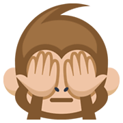 🙈 Emoji Mono Con Los Ojos Tapados en Facebook 2.1.