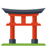 Emoji ⛩️ Santuario Shintoista su Facebook 2.1.