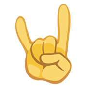 Emoji 🤘 Segno Delle Corna su Facebook 2.1.