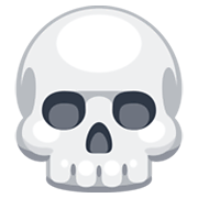 Émoji 💀 Crâne sur Facebook 2.1.