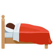 🛌🏽 Emoji im Bett liegende Person: mittlere Hautfarbe Facebook 2.1.