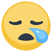 😪 Emoji schläfriges Gesicht Facebook 2.1.