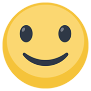 🙂 Emoji leicht lächelndes Gesicht Facebook 2.1.