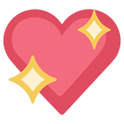 💖 Emoji Corazón Brillante en Facebook 2.1.
