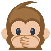 🙊 Emoji Mono Con La Boca Tapada en Facebook 2.1.