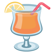 Émoji 🍹 Cocktail Tropical sur Facebook 2.1.
