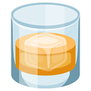 Emoji 🥃 Bicchiere Tumbler su Facebook 2.1.