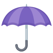 Émoji ☂️ Parapluie Ouvert sur Facebook 2.1.