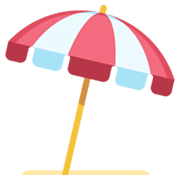 Emoji ⛱️ Ombrellone su Facebook 2.1.