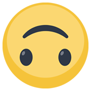 Emoji 🙃 Faccina Sottosopra su Facebook 2.1.