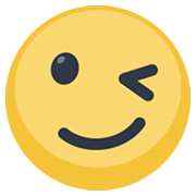 Emoji 😉 Faccina Che Fa L’occhiolino su Facebook 2.1.