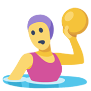 🤽‍♀️ Emoji Mulher Jogando Polo Aquático na Facebook 2.1.