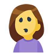 Emoji 🙎‍♀️ Donna Imbronciata su Facebook 2.1.