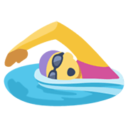 Emoji 🏊‍♀️ Nuotatrice su Facebook 2.1.