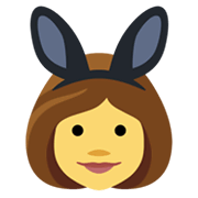 👯 Emoji Personen mit Hasenohren Facebook 2.1.